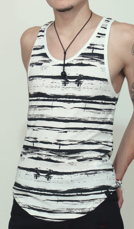 White tank t-shirt by Soulstar