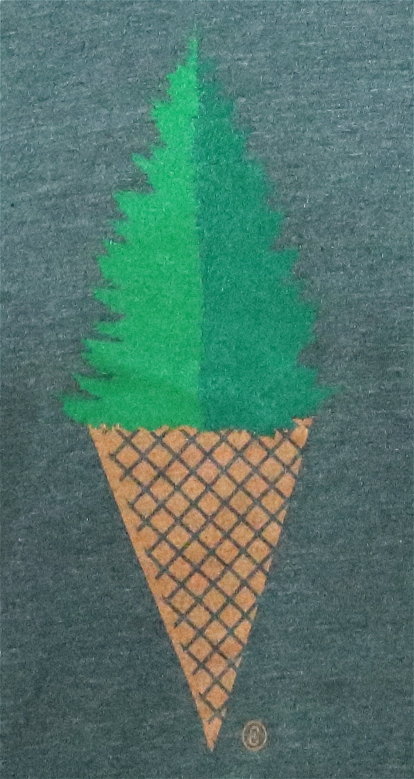 "Pinecone" graphic tee