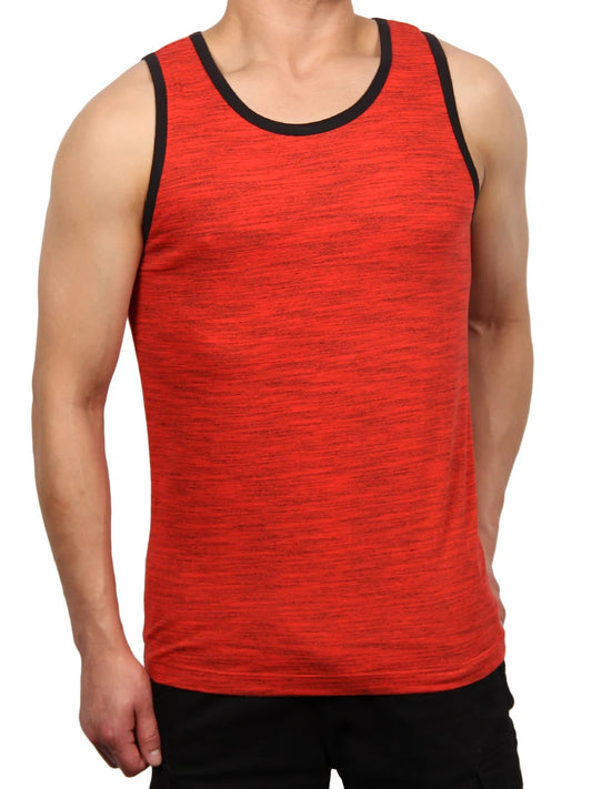Red Flame Ringer Tee